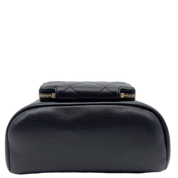 Chanel Business Affinity Caviar Quilted Leather Drawstring Bucket Bag Black - Picture 11 of 16